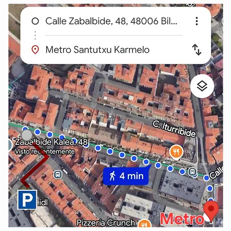 Zabalbide Apartamento, Parking Gratis Апартаменты Бильбао